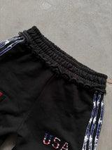 The Oversized USA Terry Trouser - Black