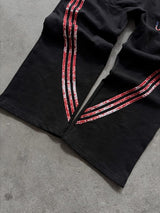 The Oversized USA Terry Trouser - Black
