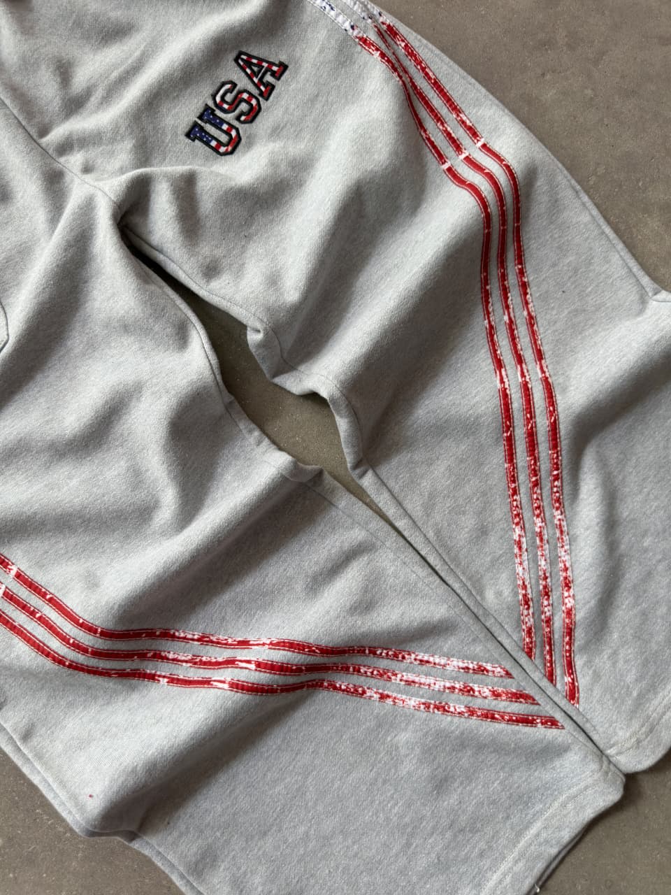 The Oversized USA Terry Trouser - Grey