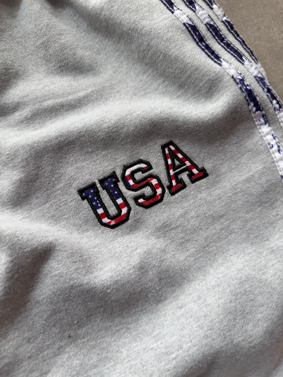 The Oversized USA Terry Trouser - Grey