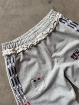 The Oversized USA Terry Trouser - Grey