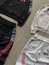 The Oversized USA Terry Couple Set