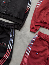 The Oversized USA Terry Couple Set