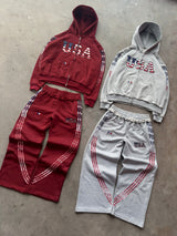 The Oversized USA Terry Couple Set