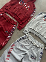 The Oversized USA Terry Couple Set